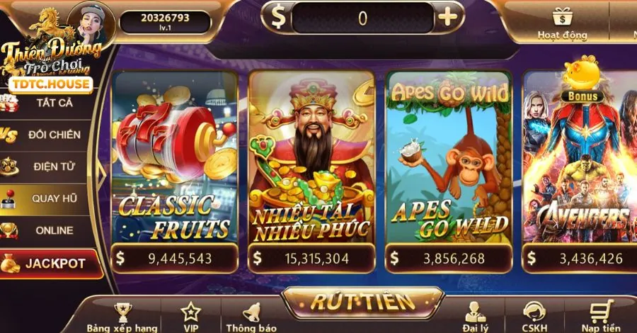 Các loại hình game đa dạng tại Lucky 8 Web
